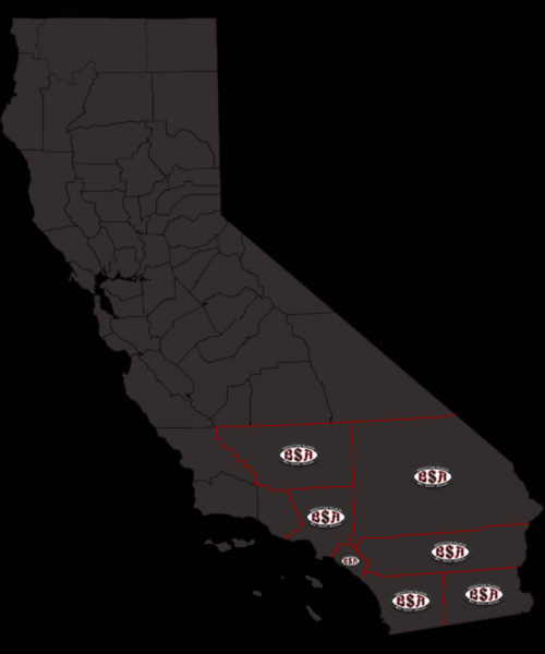 Areas Served Map